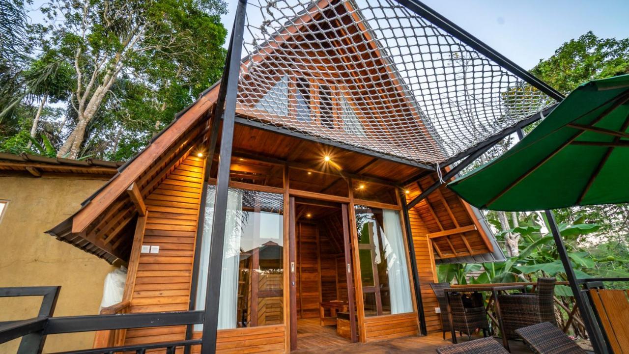 Anja Villas Ubud テガララン エクステリア 写真