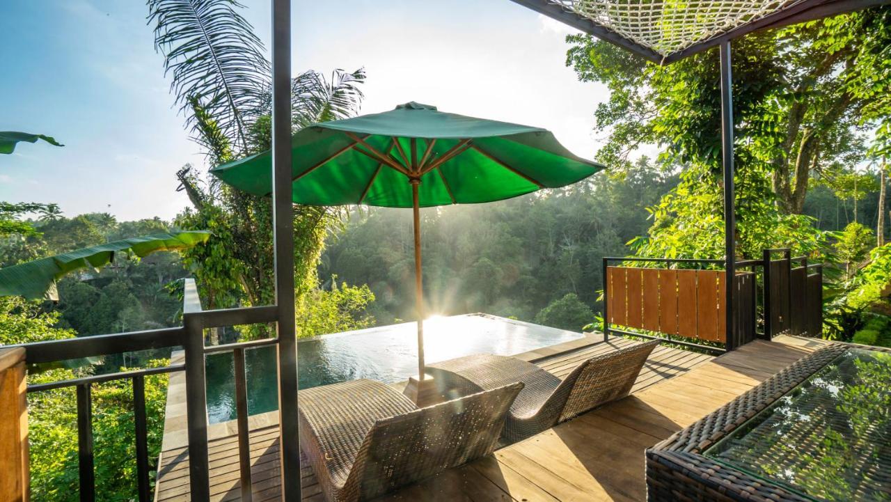 Anja Villas Ubud テガララン エクステリア 写真