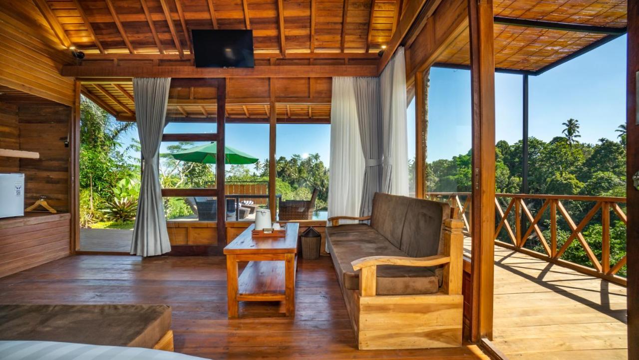 Anja Villas Ubud テガララン エクステリア 写真