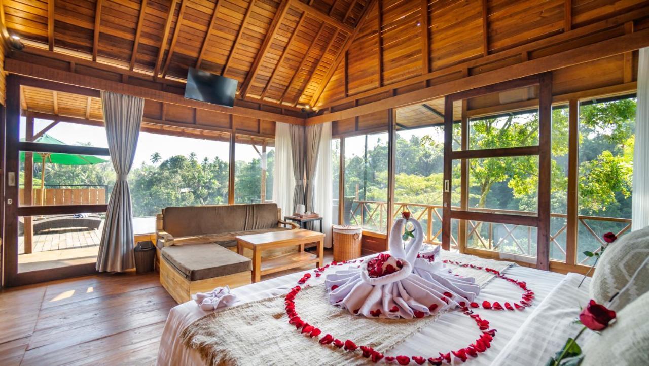 Anja Villas Ubud テガララン エクステリア 写真