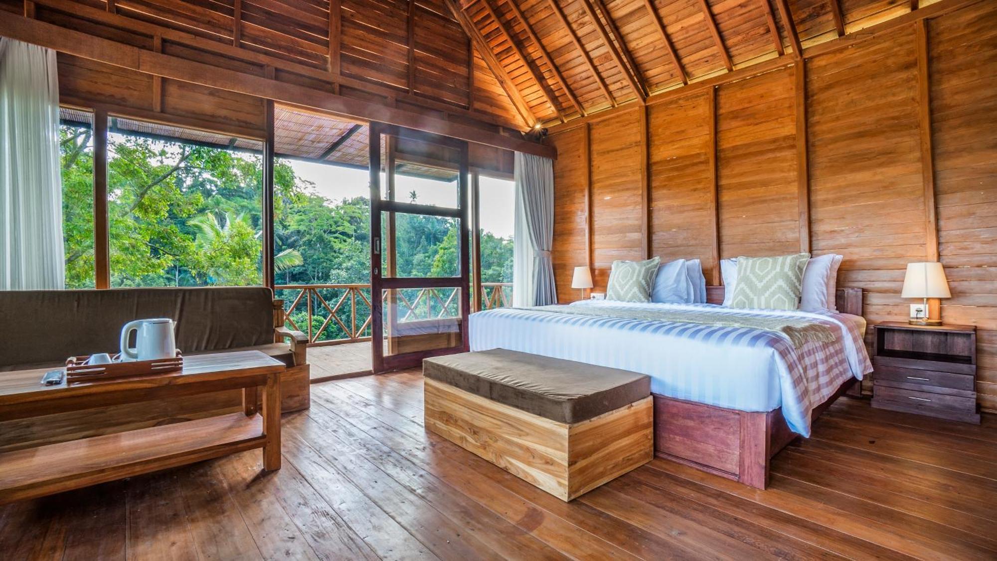 Anja Villas Ubud テガララン エクステリア 写真