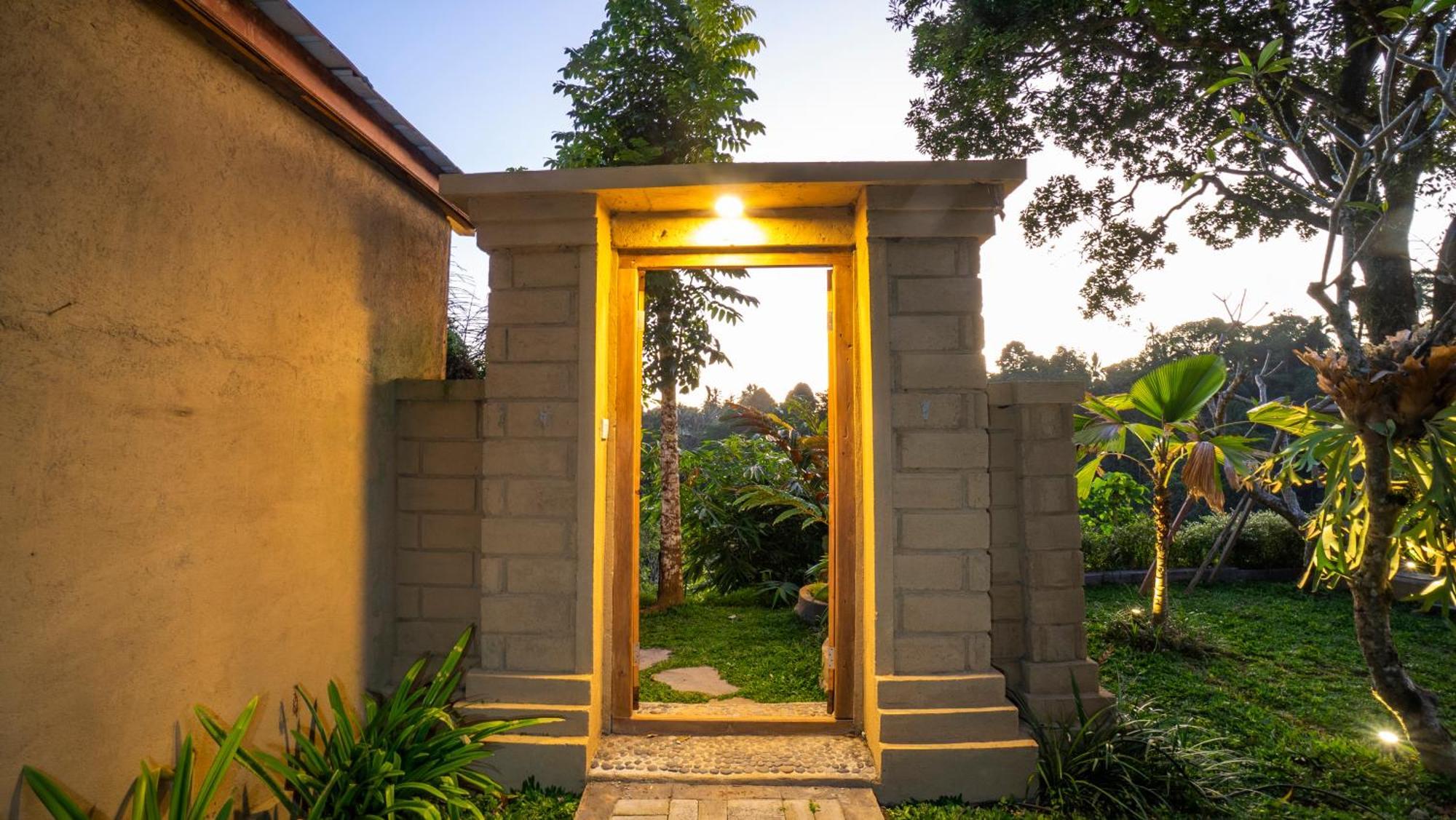 Anja Villas Ubud テガララン エクステリア 写真