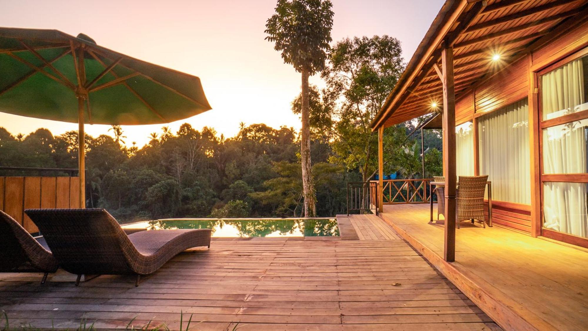Anja Villas Ubud テガララン エクステリア 写真