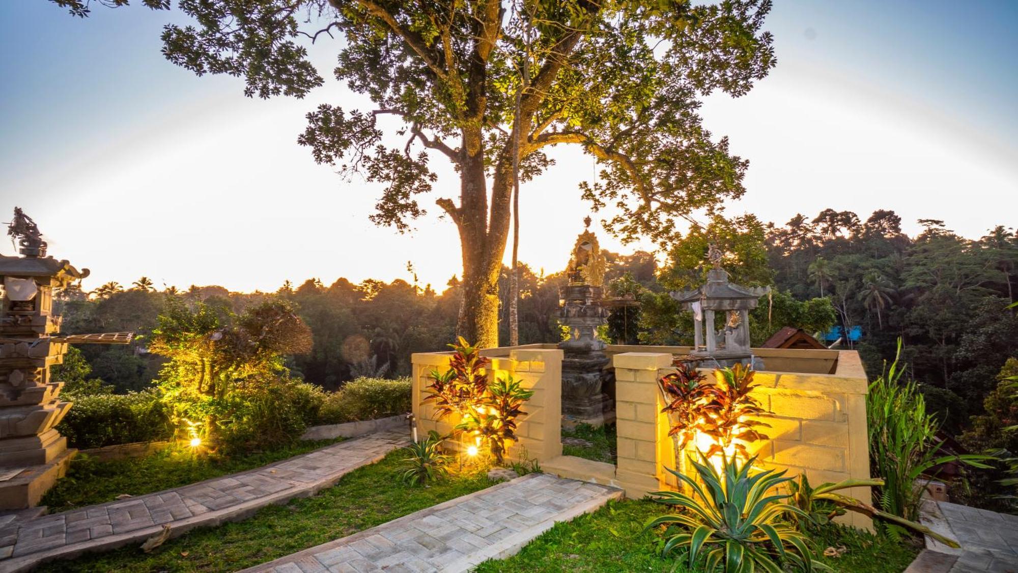 Anja Villas Ubud テガララン エクステリア 写真